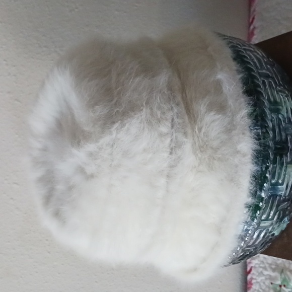 Seeberger Cream Colored Rabbit Hair Bucket Hat - Picture 10 of 16